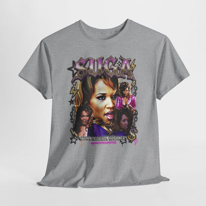 Suga Tribute Tee — Retro Movie Collage Graphic T-Shirt