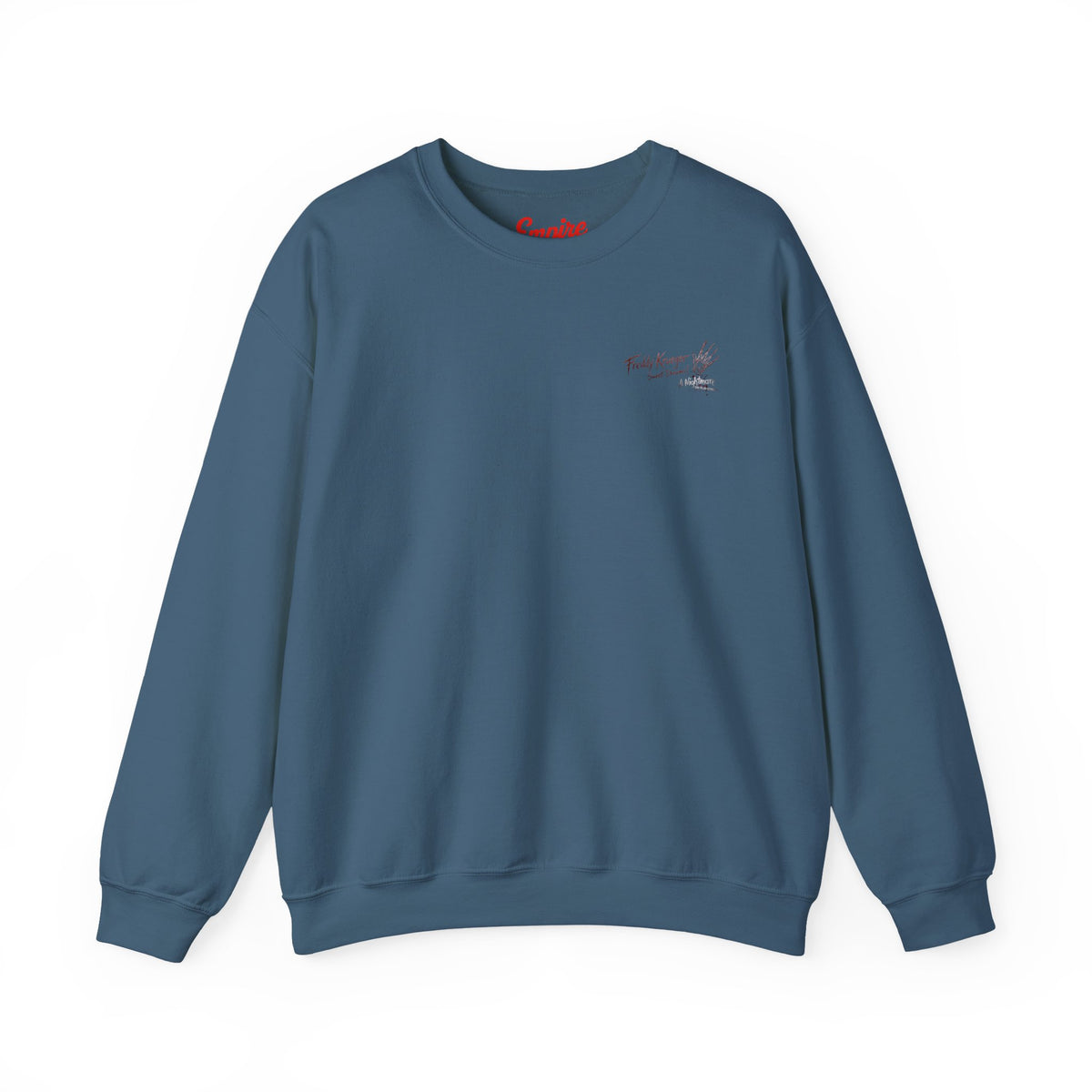 Freddy Krueger Crewneck Sweatshirt – "One, Two... Freddy's Coming For You" Horror Pullover