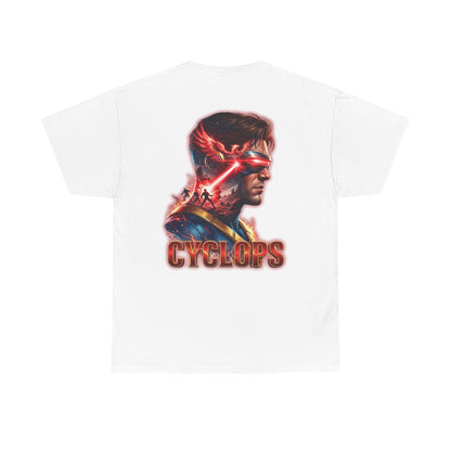 Cyclops Graphic Tee - Retro Superhero X-Men Design