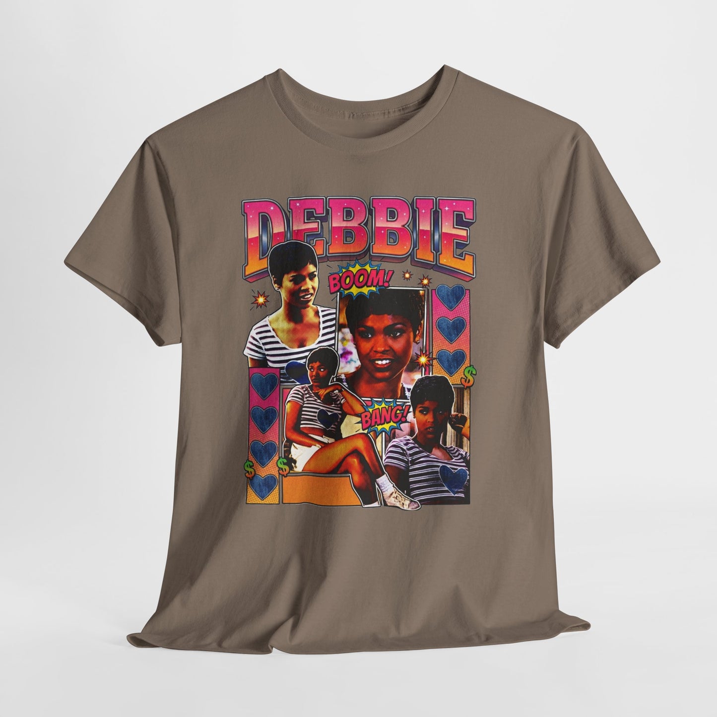 Debbie Retro Collage Tee — 90s Vintage Photo Graphic T-Shirt