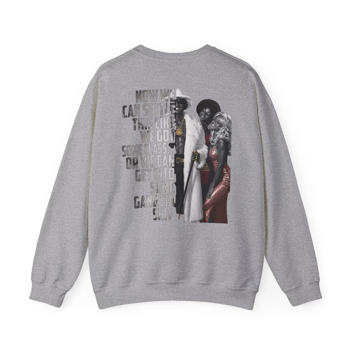 The Mack 70s Movie-Inspired Graphic Sweatshirt