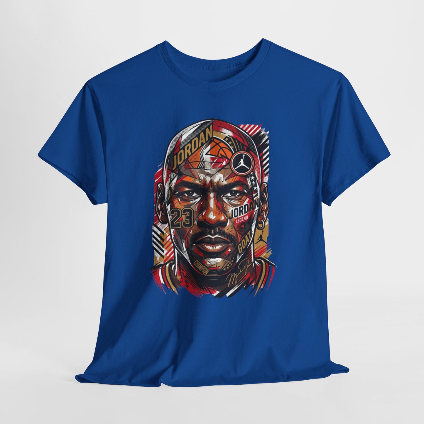 Jumpman — Retro Basketball Player Portrait Streetwear
