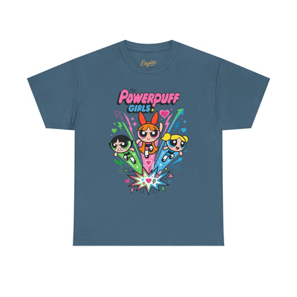Powerpuff Girls Graphic Tee — Retro Cartoon Team Shirt
