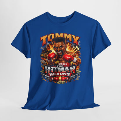 Tommy Hearns Boxing T-Shirt — Hitman Hearns Vintage Fight Graphic Tee