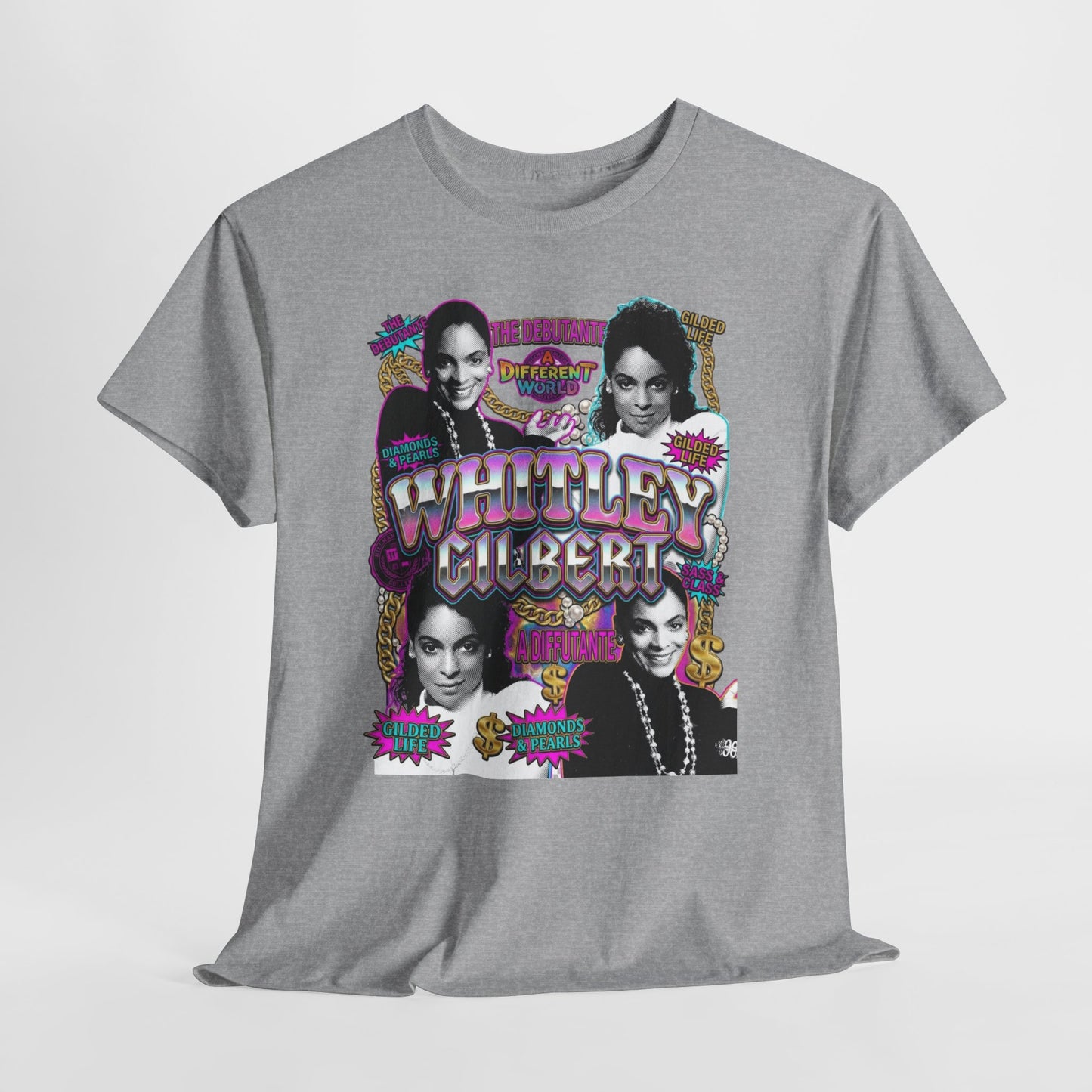 Whitley Gilbert Retro Pop Art Tee — A Different World Tribute T-Shirt