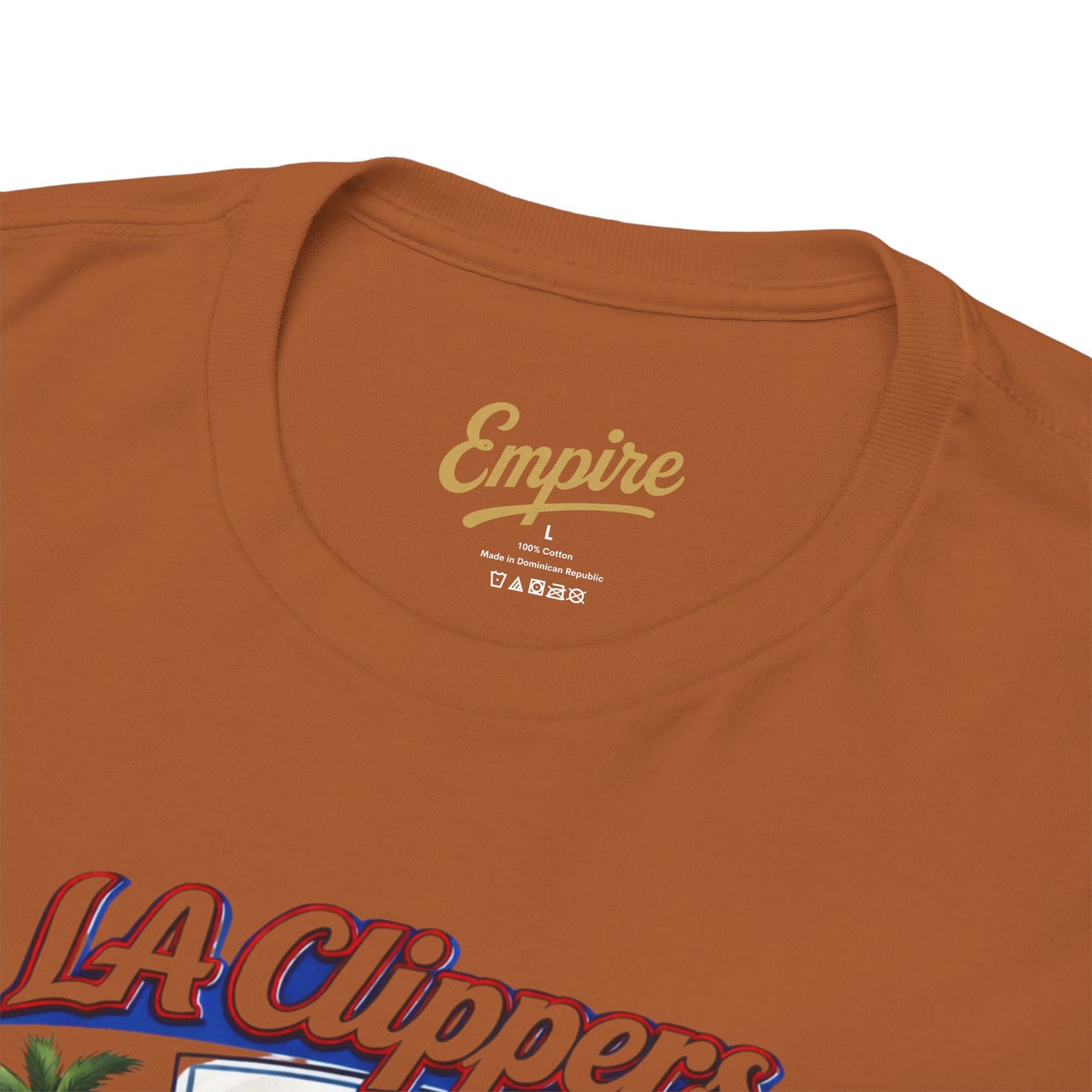 LA Clippers Cartoon Roster Tee — "The Knuckleheads" Team Graphic T-Shirt
