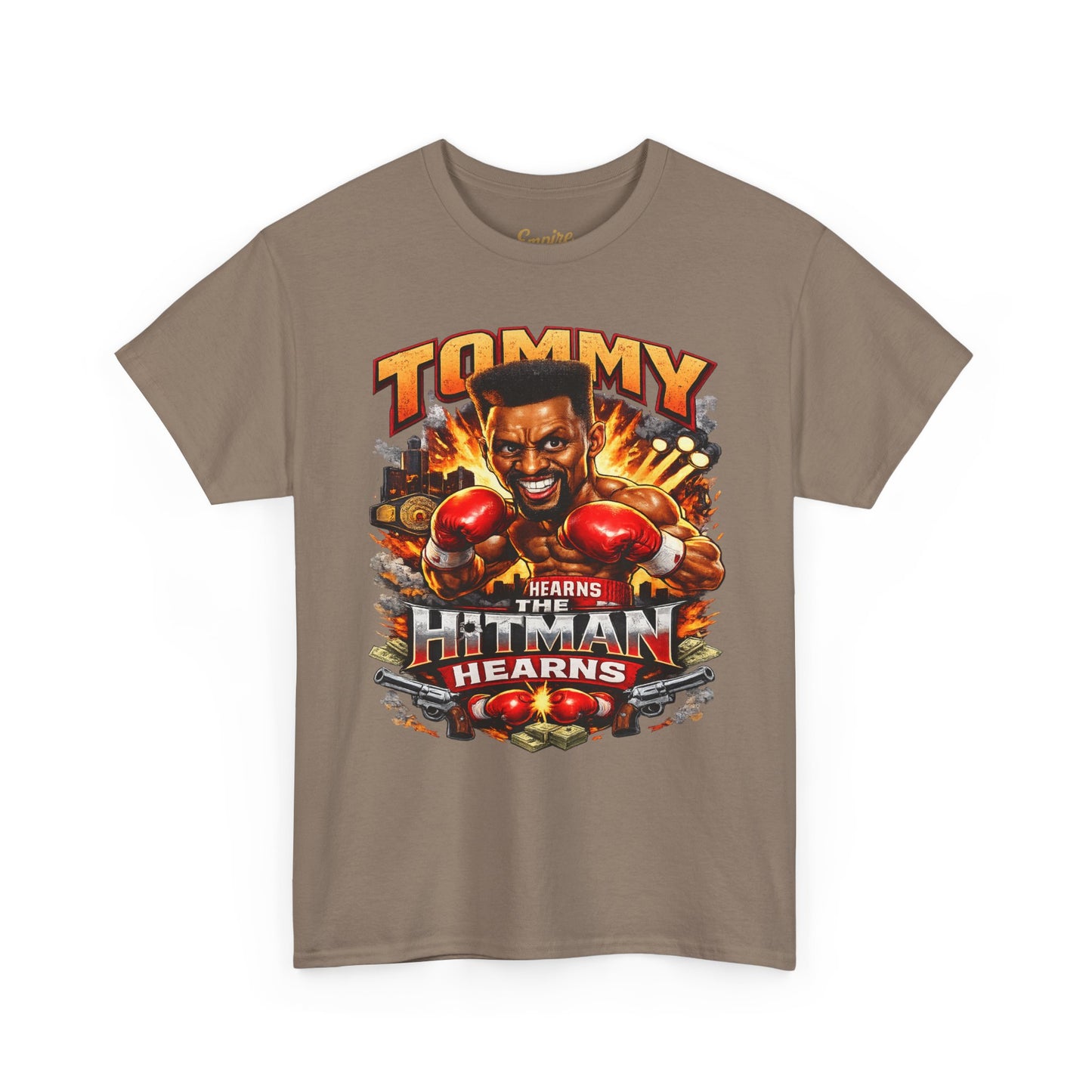 Tommy Hearns Boxing T-Shirt — Hitman Hearns Vintage Fight Graphic Tee