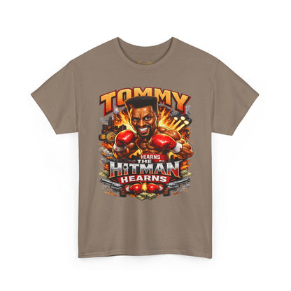 Tommy Hearns Boxing T-Shirt — Hitman Hearns Vintage Fight Graphic Tee
