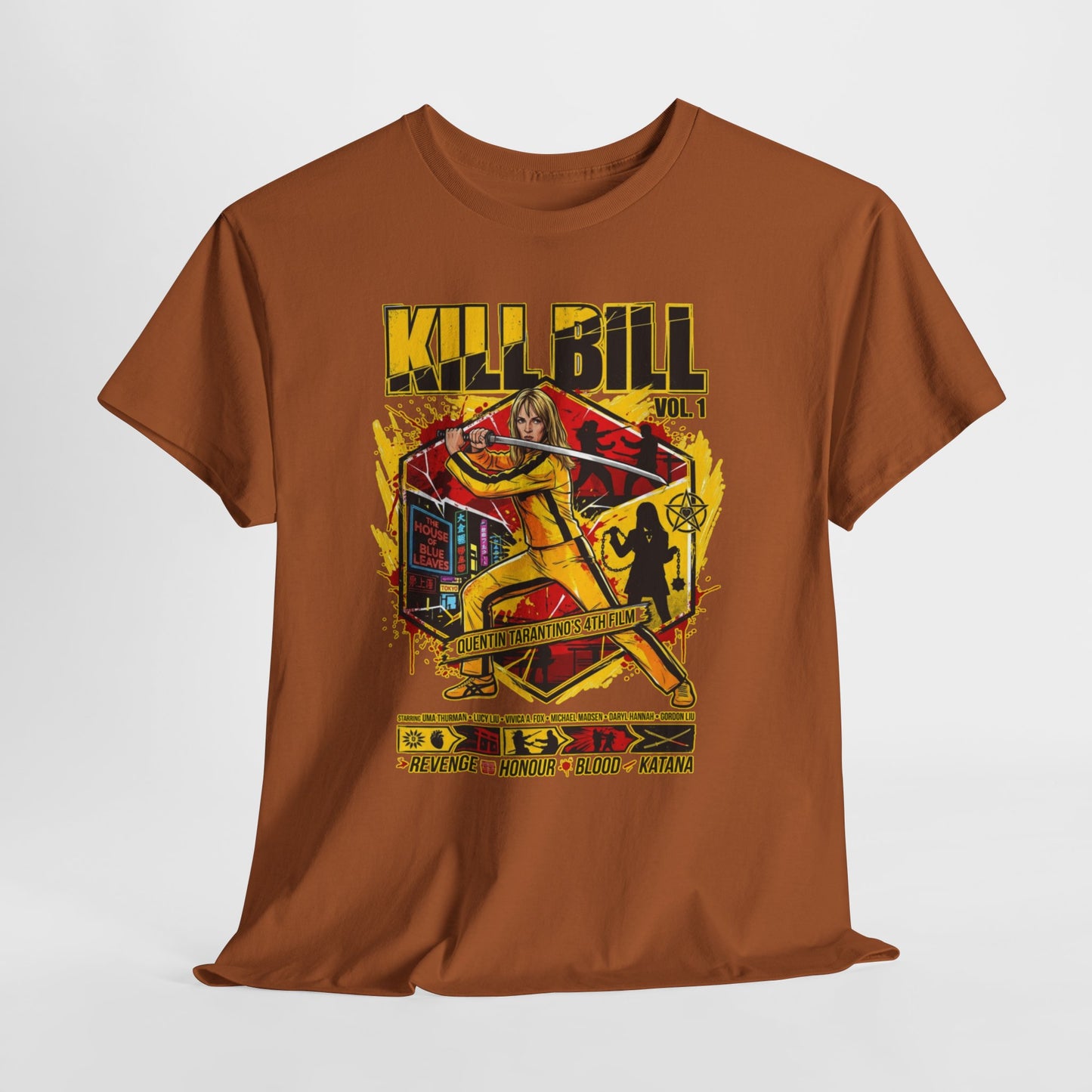 Kill Bill Graphic Tee — Retro Action Movie Poster T-Shirt