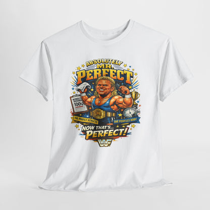 Retro Wrestling 'Mr. Perfect' Graphic Tee — Vintage WWF Wrestling Shirt