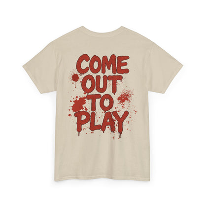 The Warriors Graphic Tee — “Come Out to Play” Retro Movie Shirt