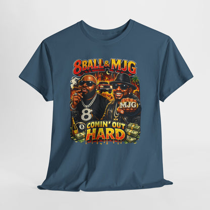 8Ball & MJG 'Comin' Out Hard' Vintage Hip-Hop Graphic Tee