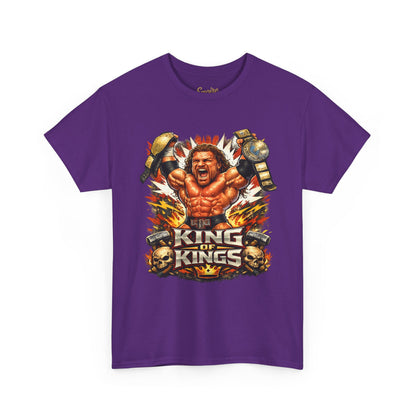 King of Kings Tee - Retro Wrestling Champion Graphic T-Shirt