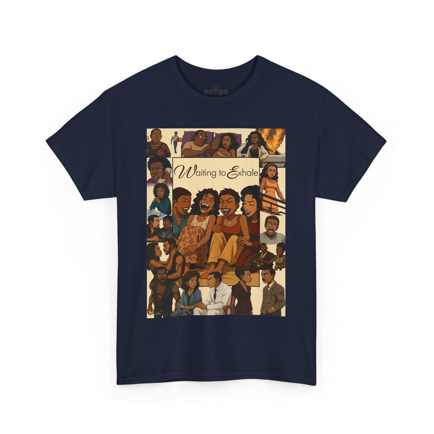 Waiting to Exhale Graphic Unisex Heavy Cotton Tee - Vintage Inspired Apparel for Movie Lovers