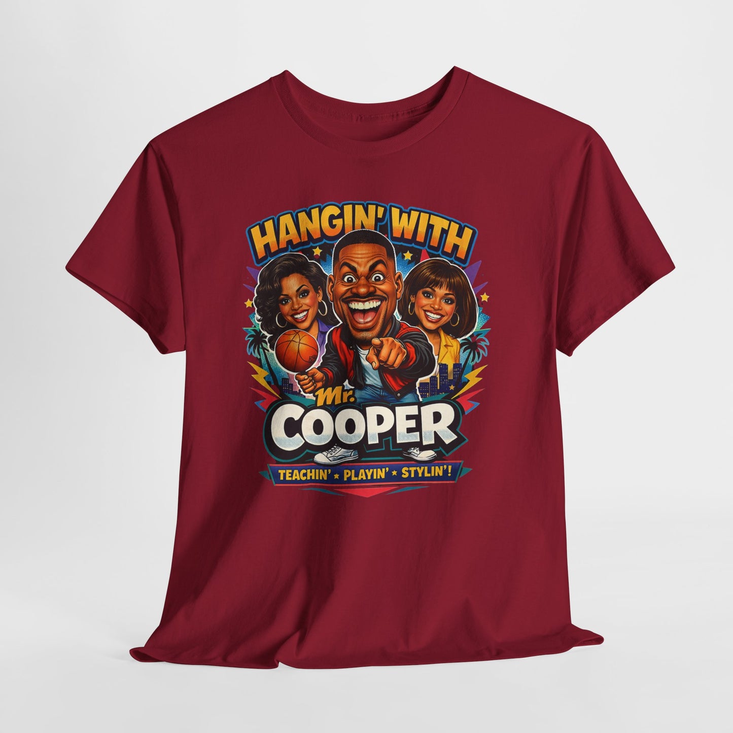 Hangin' With Mr. Cooper T-Shirt — Retro 90s Sitcom Graphic Tee
