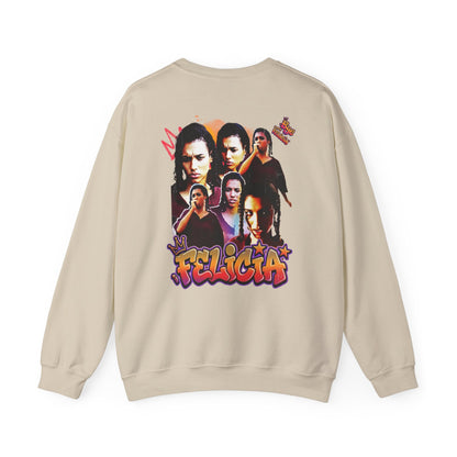 Bye Felicia Vintage Portrait Crewneck Sweatshirt