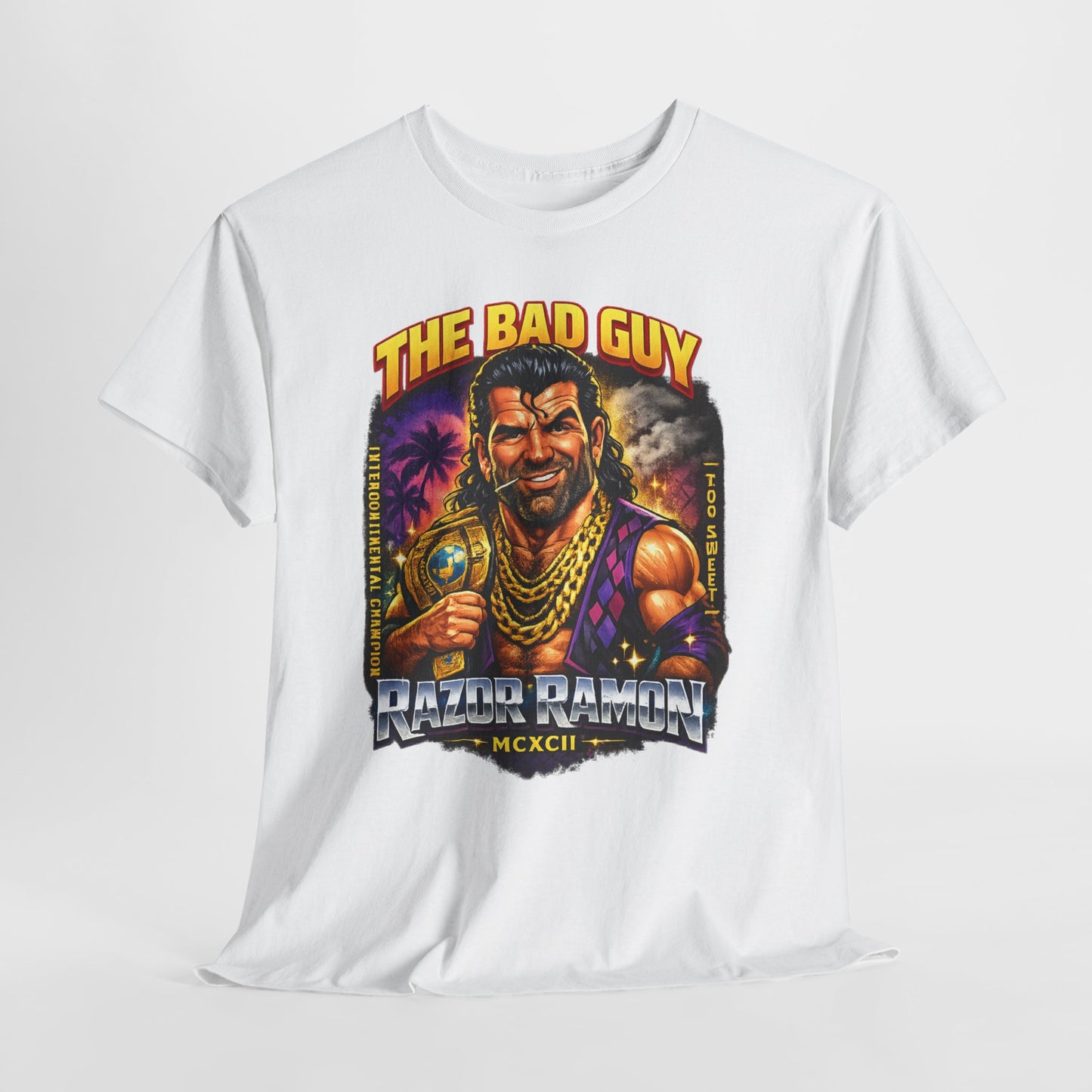 The Bad Guy Razor Ramon Tee — Retro Wrestling Graphic T-Shirt