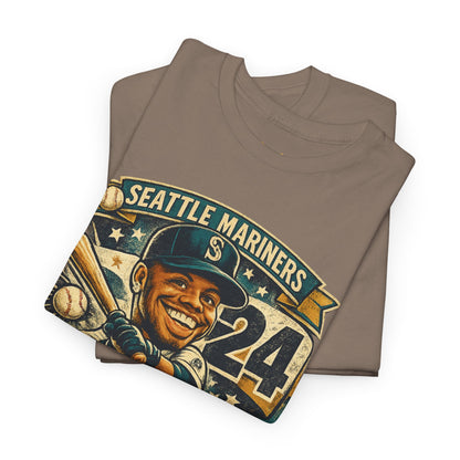 Griffey Jr. "The Kid" - Vintage Baseball Graphic T-Shirt