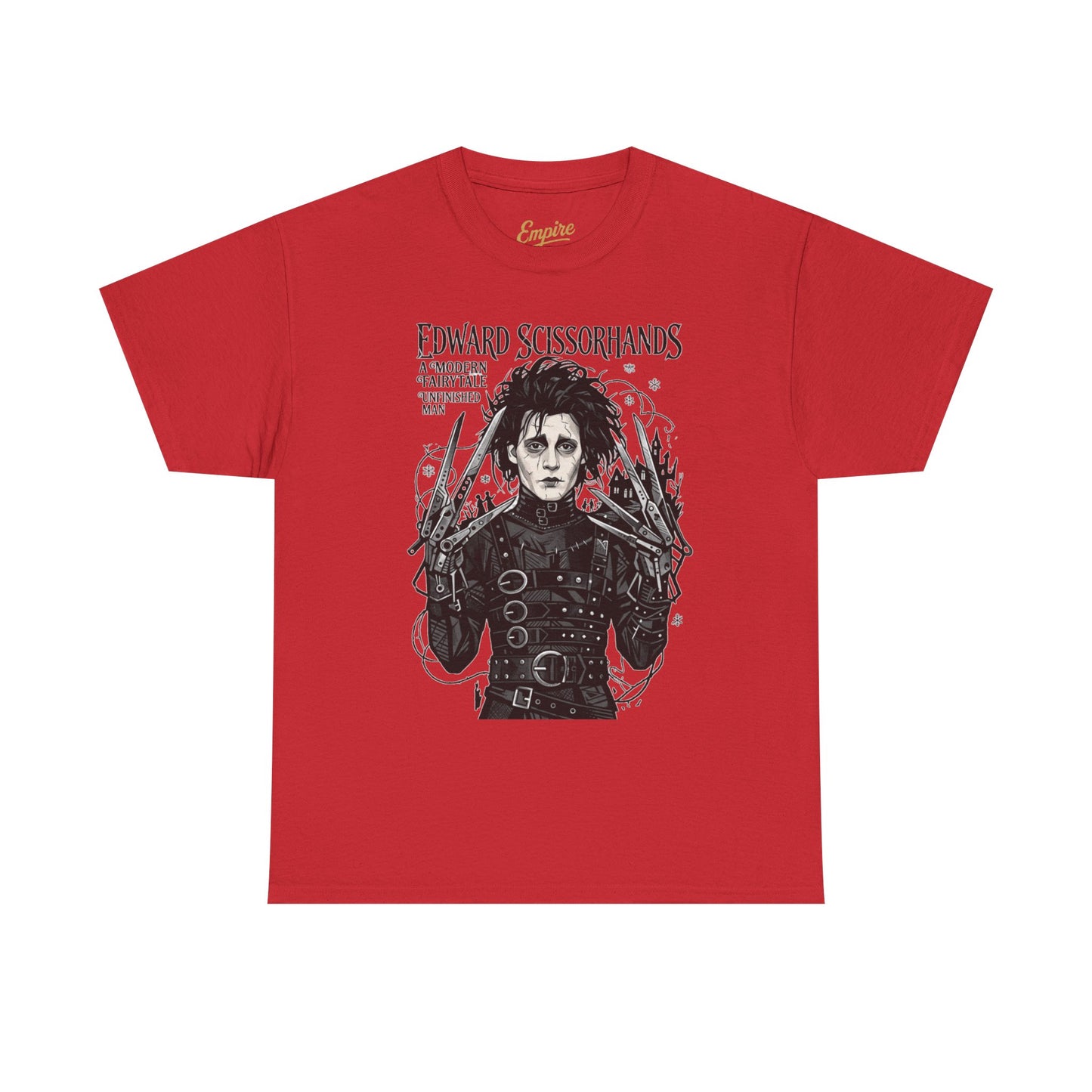 Edward Scissorhands Graphic Tee — Vintage Movie Character T-Shirt