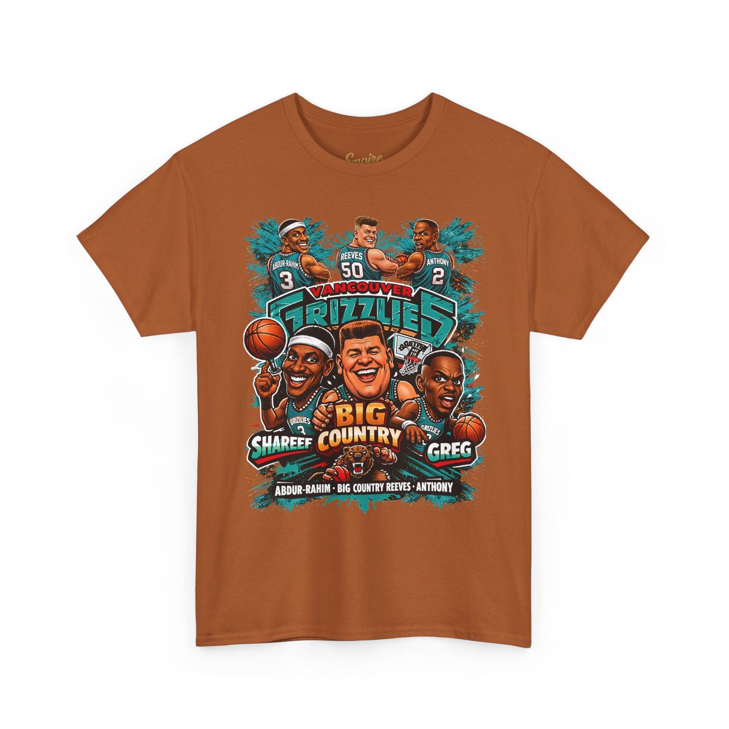 Grizzlies Big Country Basketball Tee