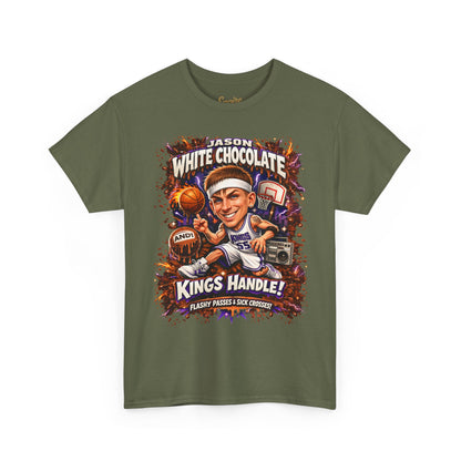 White Chocolate Kings Handle Basketball T-Shirt