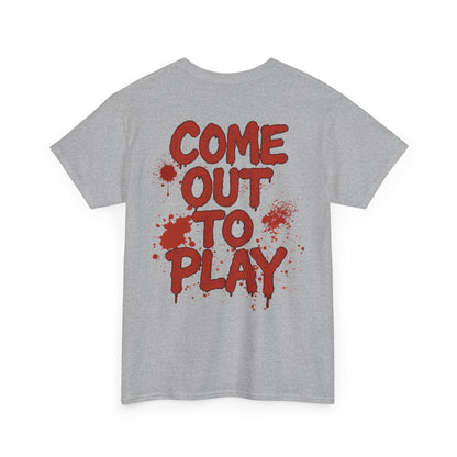The Warriors Graphic Tee — “Come Out to Play” Retro Movie Shirt