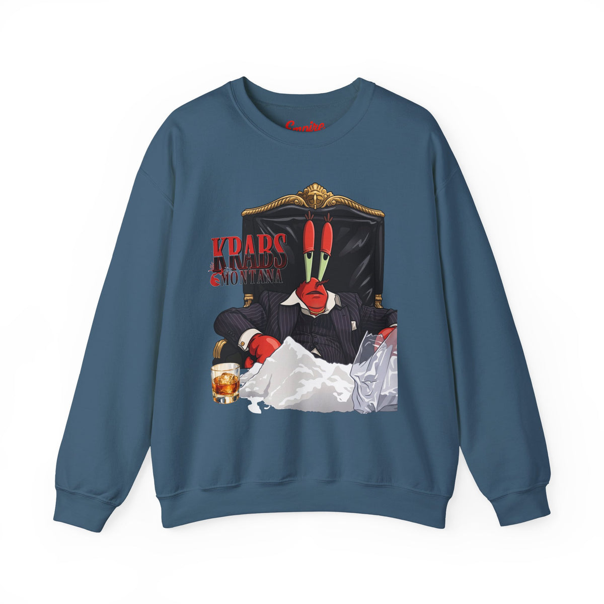 Luxury Mr. Krabs Montana  Scarface Parody Graphic