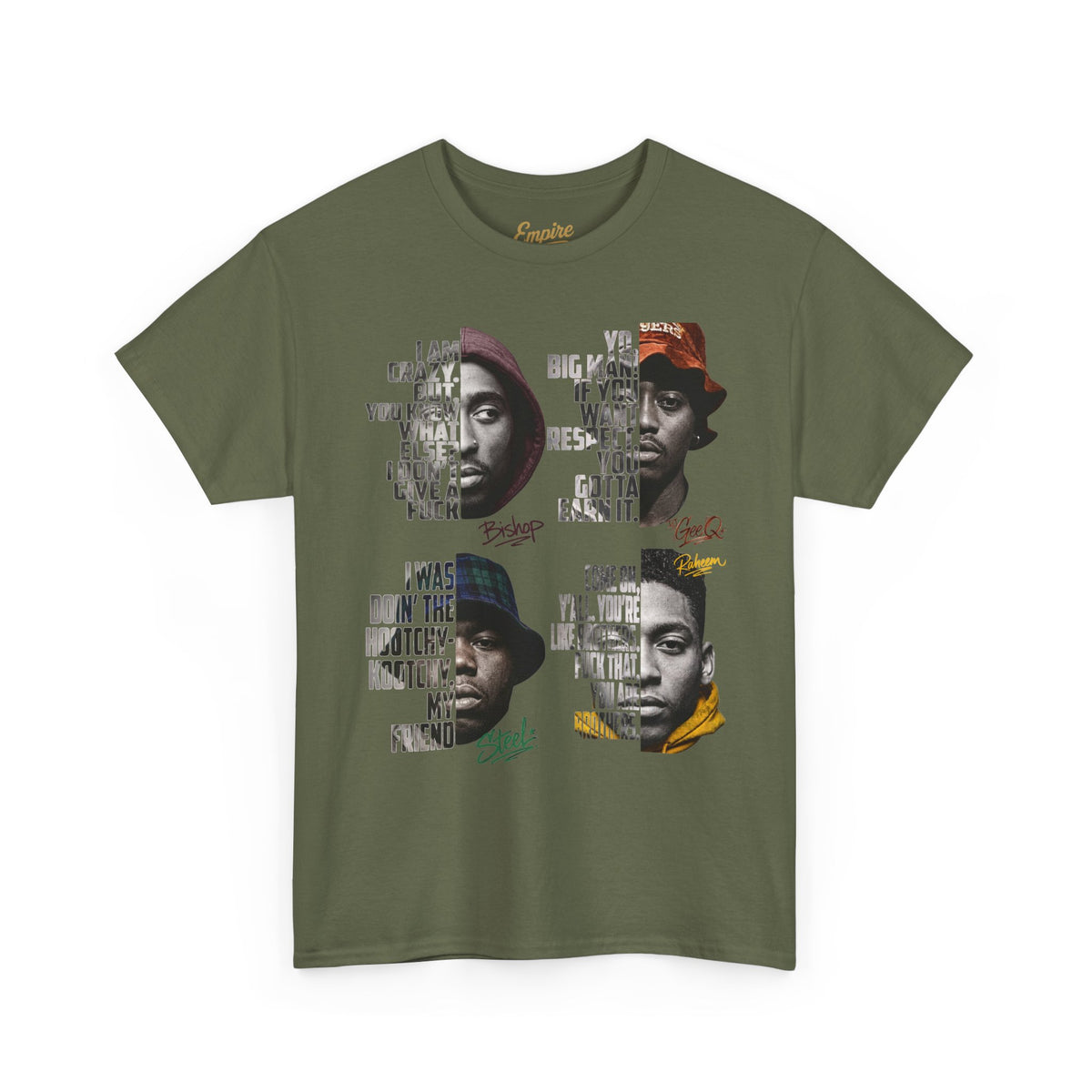 Wrecking Crew "Juice" Legends Portrait Tee — Vintage Movie Faces Graphic T-Shirt