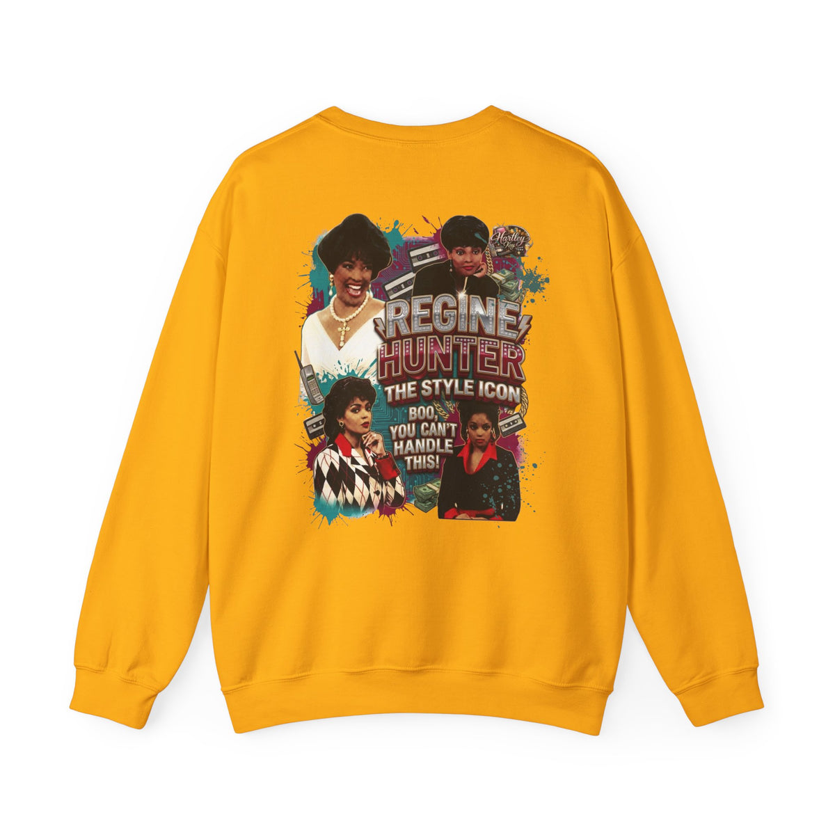 Regine Hunter Tribute Sweatshirt - "The Style Icon" Retro Graphic Crewneck