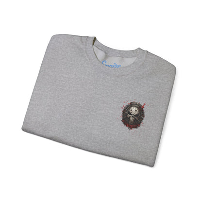 Punisher Graphic Crewneck Sweatshirt — Frank Castle Skull Design