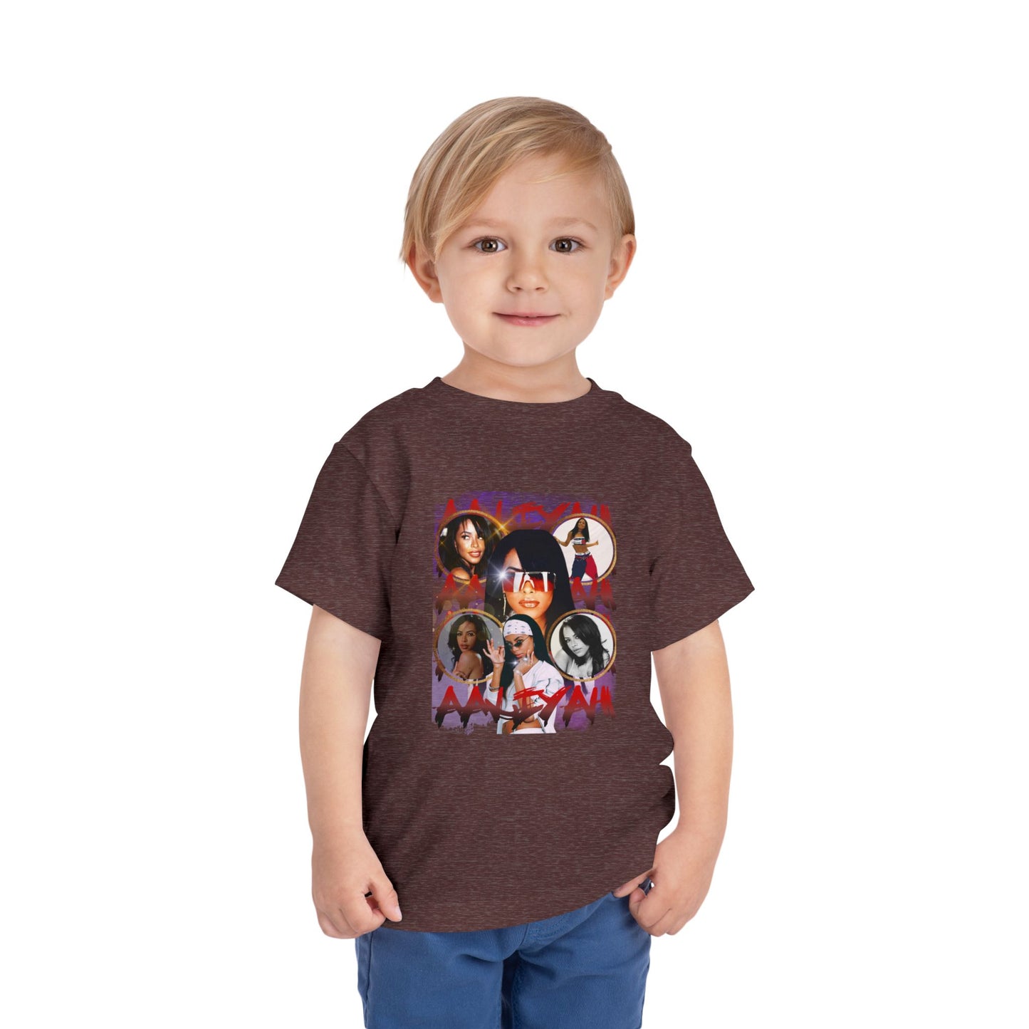Aaliyah Trendy Toddler Tee | Stylish Kids Shirt | Unique Gift for Birthday or Playtime | Cool Graphic Tee | Fun Toddler Outfit | Kid's Fashion