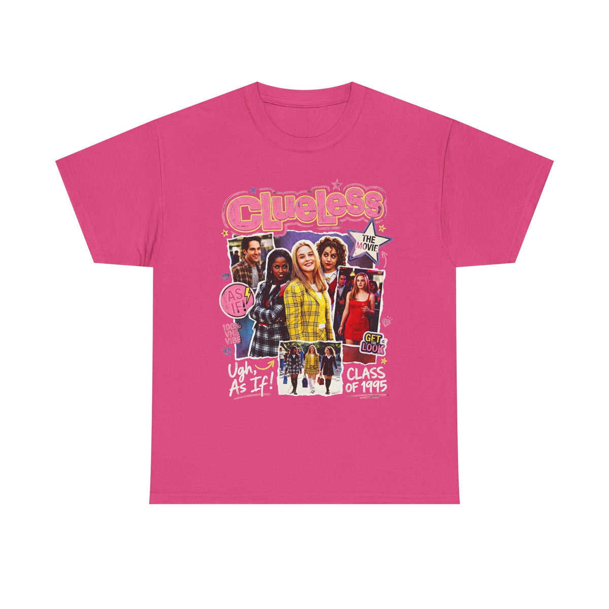 Clueless Vibe | Nostalgic Graphic Tee, 90s Fashion