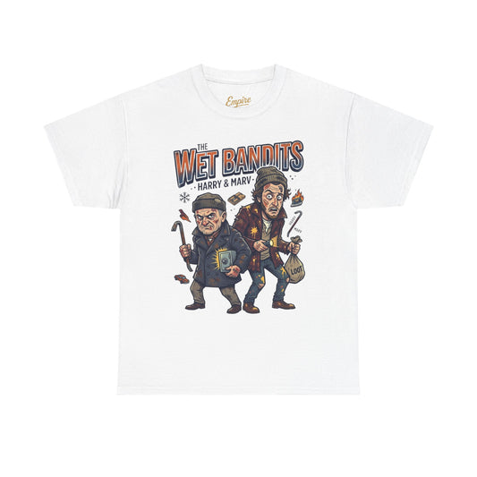 Wet Bandits Movie Tee — Harry & Marv Funny Christmas T-Shirt