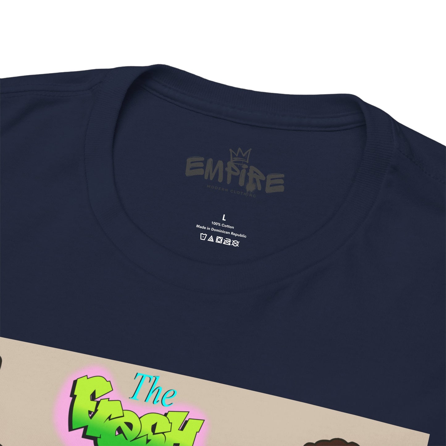 The Fresh Prince Unisex Heavy Cotton Tee - Nostalgic Cartoon Graphic Shirt