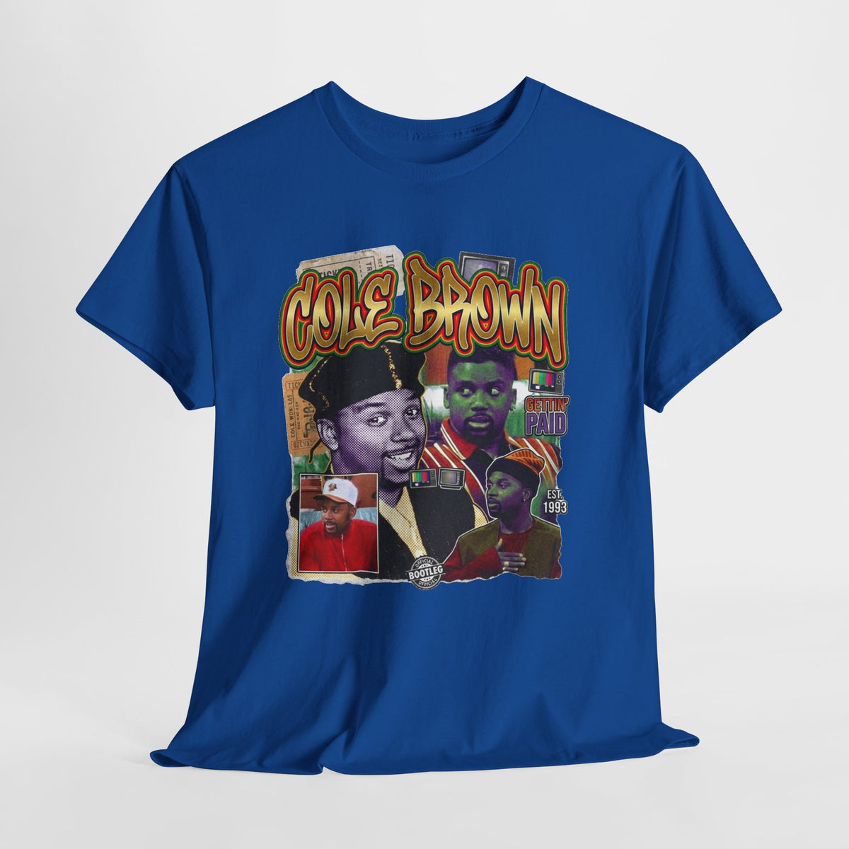 Vintage Cole Brown Bootleg Graphic Tee