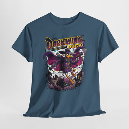 Darkwing Duck Graphic Tee — Retro Cartoon Superhero Shirt