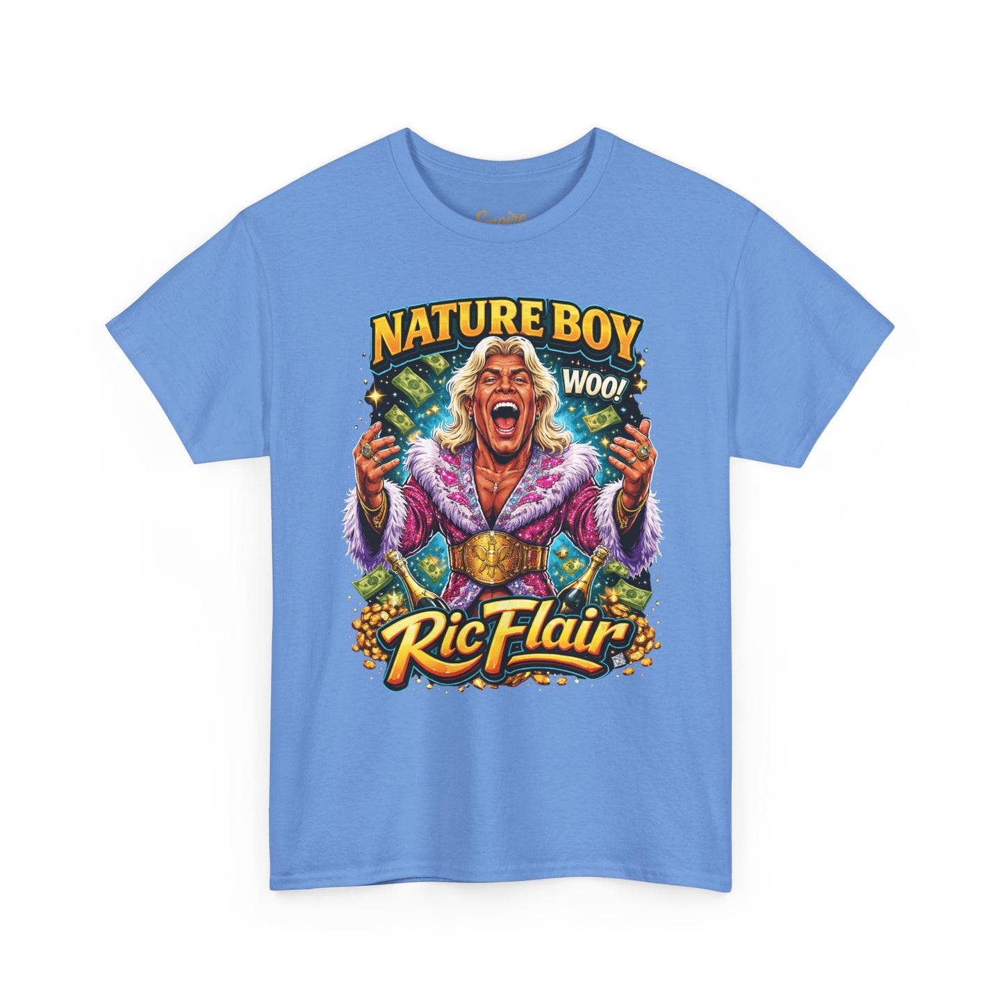 Ric Flair 'Nature Boy' Graphic Tee — Retro Wrestling Fan T-Shirt
