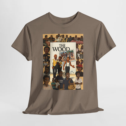 Retro 'The Wood' Graphic Shirt - Perfect for Casual Wear or Events