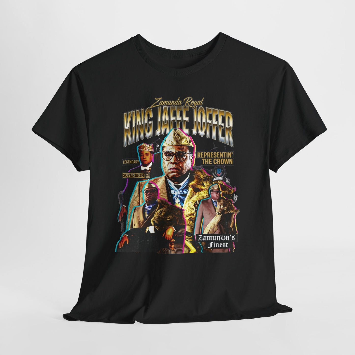King Jaffe Joffer Graphic Tee — Vintage Coming To America Design