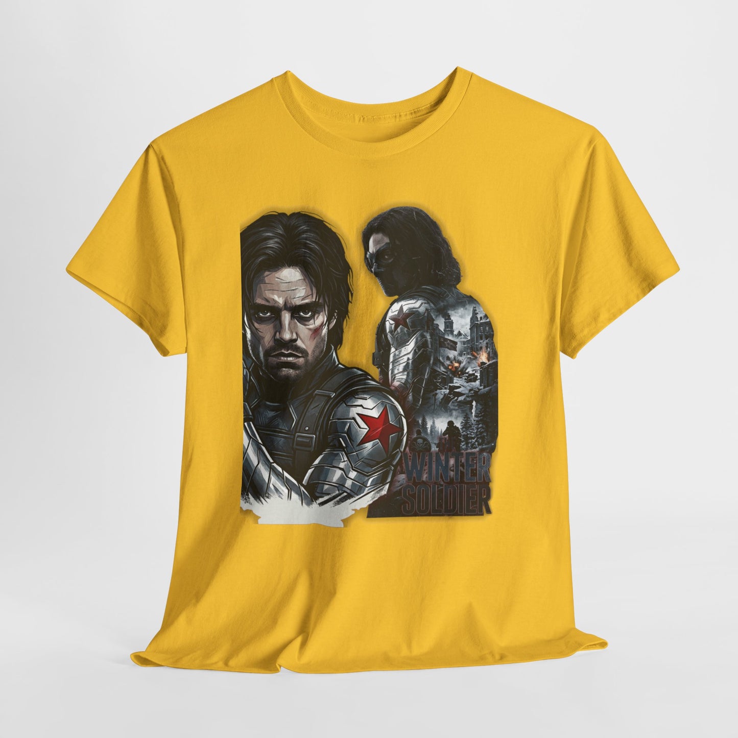 The Winter Soldier - Armored Vigilante Portrait T-Shirt