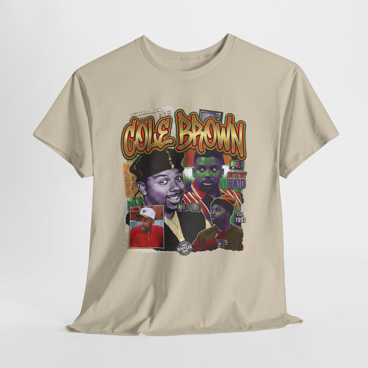 Vintage Cole Brown Bootleg Graphic Tee
