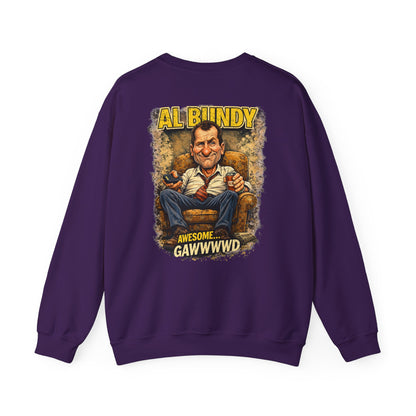 Al Bundy 'Married... Awesome Gawwwwd' Crewneck Sweatshirt