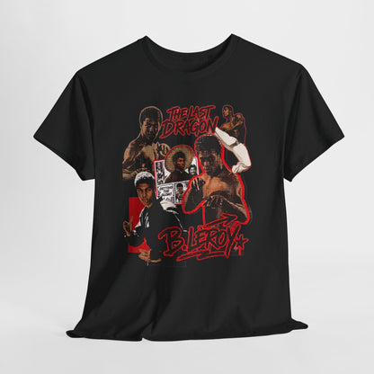 The Last Dragon Collage Tee — Retro Martial Arts Movie Poster T-Shirt
