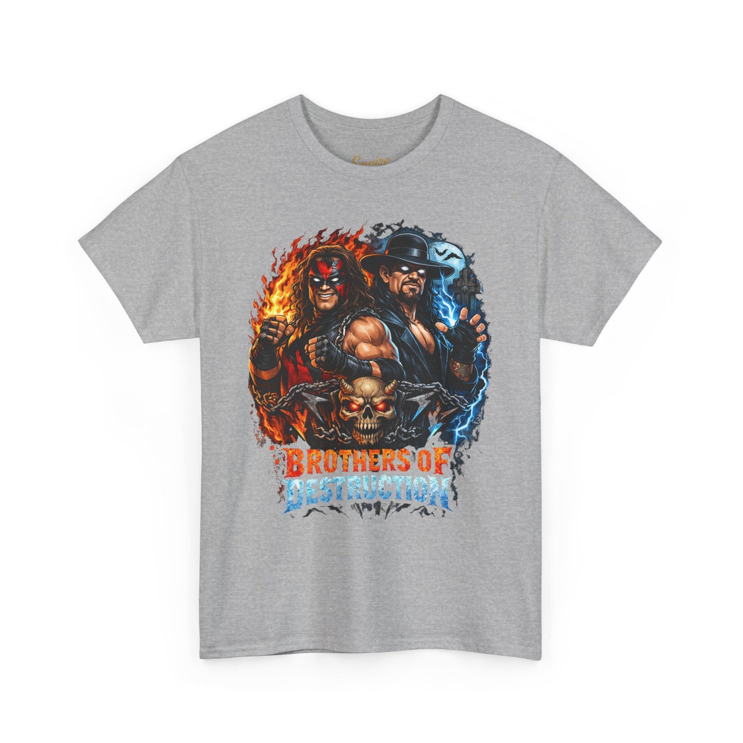 Brothers of Destruction Tee — Retro Wrestling Graphic Shirt