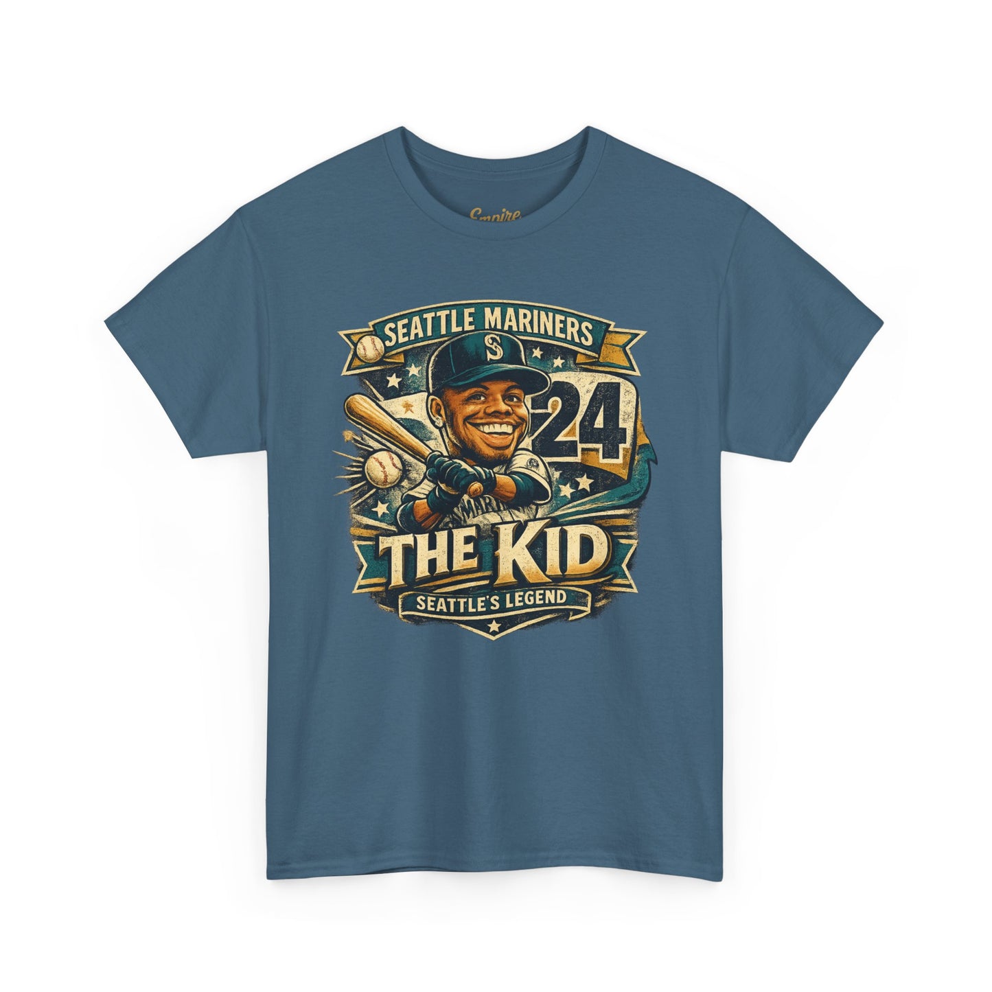 Griffey Jr. "The Kid" - Vintage Baseball Graphic T-Shirt