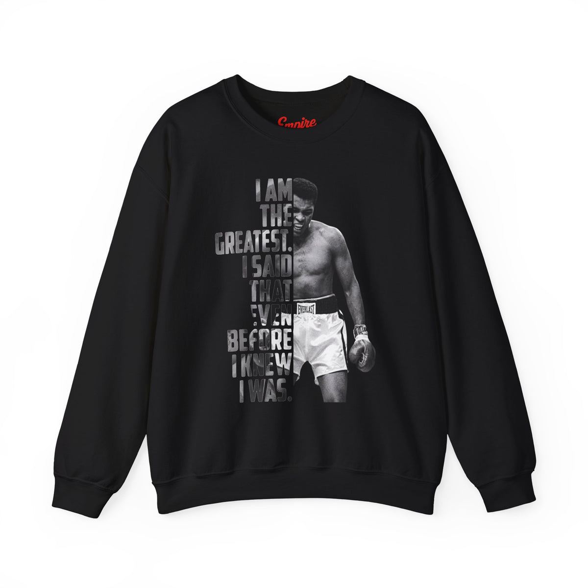 Boxing Champion 'I Am The Greatest' Crewneck Sweatshirt
