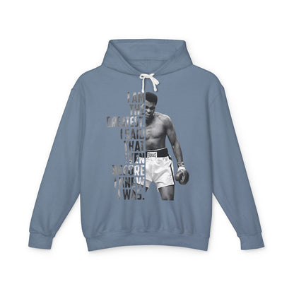 Boxing Champion 'I Am The Greatest' Hoodie - Vintage Boxing Quote Sweatshirt