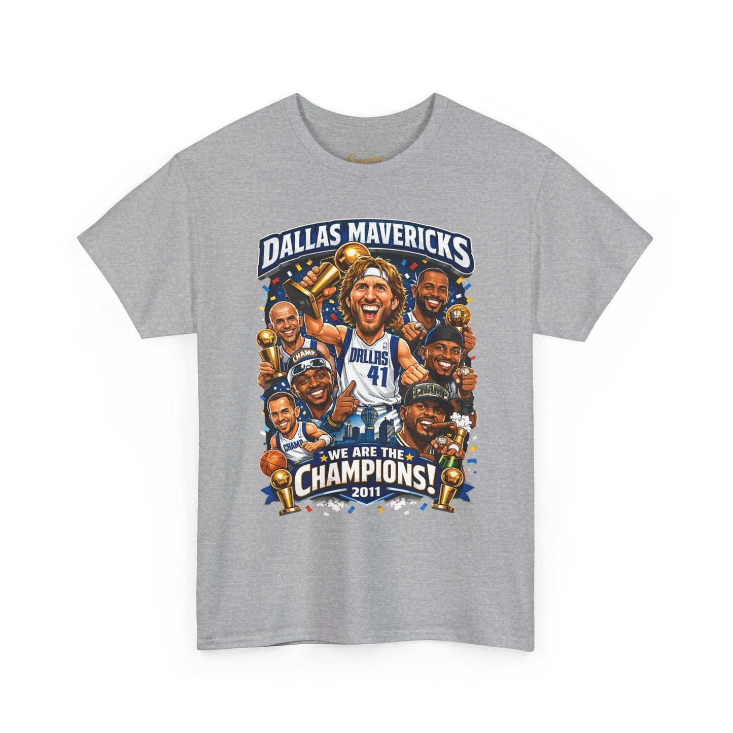 Dallas Mavericks Champions Tee – “We Are The Champions” Basketball Fan Shirt
