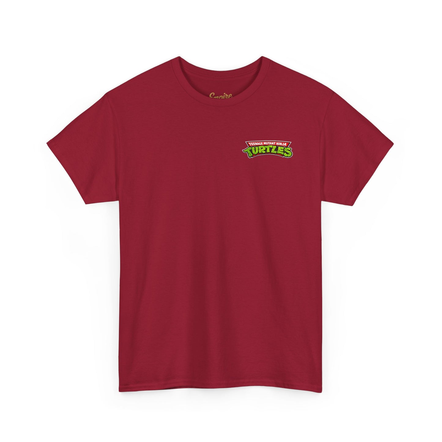 Teenage Mutant Ninja Turtles Graphic Tee — Retro Comic Backprint