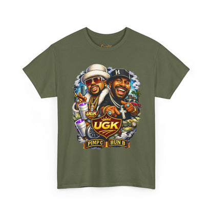 UGK Pimp & Bun B Graphic T-Shirt — Retro Hip Hop Tribute Tee